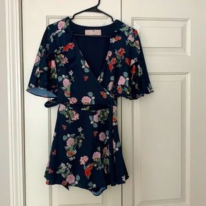Formal Floral Romper
